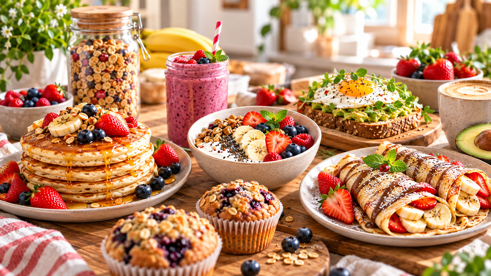 collation petit déjeuner