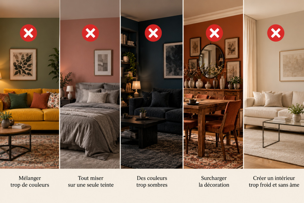 5 erreurs de décoration à éviter avec les couleurs tendance de l’automne 2027